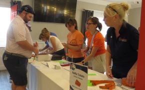 Volunteers at Golf Classic