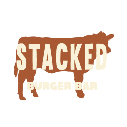 Stacked Burger Bar Logo