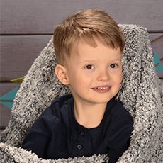 boy smiling