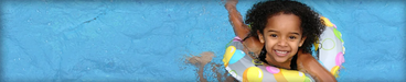 Girl in pool 