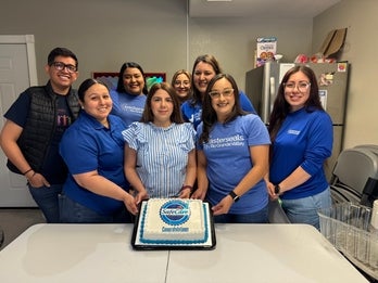 Group photo of ES RGV staff