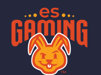 ES Gaming Mascot, a sassy orange bunny