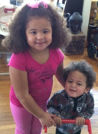 Kavi with Sister